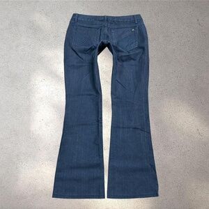 Joe’s “Honey” Low Rise Navy Blue Shimmery Bootcut Jeans